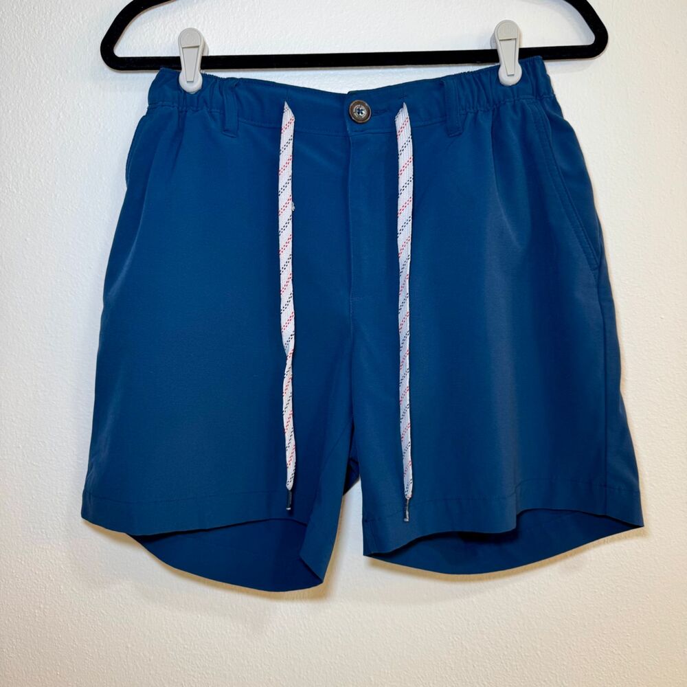 Chubbies Men's M Everywear 6" Shorts Navy Blue Stretch Performance Drawstring